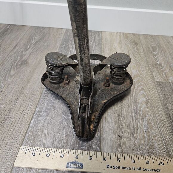 Troxel Vintage Bicycle Spring Seat Black USA Made - Picture 8 of 8